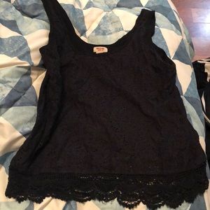 mossimo supply co crochet tank